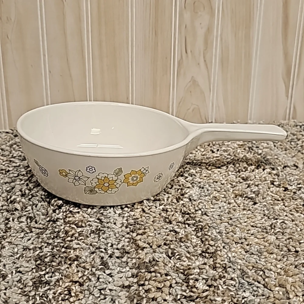 Corning Ware *Floral Bouquet Skillets *Set of 2 *P-83-B * 6½